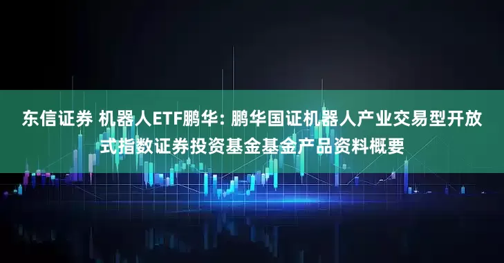 东信证券 机器人ETF鹏华: 鹏华国证机器人产业交易型开放式指数证券投资基金基金产品资料概要